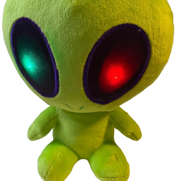 Aurora World Plush Galactic Cuties TWITCH ALIEN Light Up Eyes 8 inch - Picture 6 of 7
